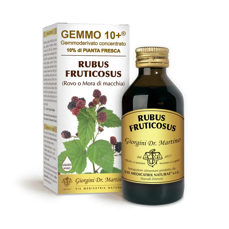 Dr Giorgini gemmo 10+ rovo (blackberry) 100 ml non-alcoholic liquid