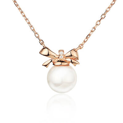 Sweet and Lovely S925 Silver Freshwater Pearl Pendant Necklaces