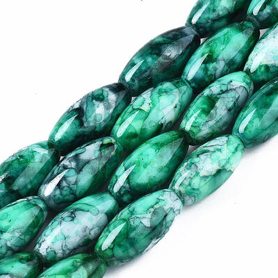Baking Painted Glass Beads Strands