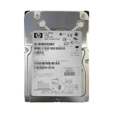 364329-002 HP 146GB Ultra-320 SCSI 15000 3.5-inch 8MB Hard Drive