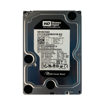 WD1001FAES Western Digital 1TB 3Gb/s SATA 7200 3.5-inch 64MB Hard Drive