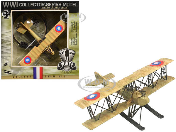 SPAD SA 4 Aircraft with Ski Gear French Air Force 1/72 Model Airplane by Wings of the Great War