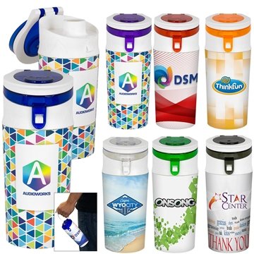 100 Custom Full Color Water Bottle - BPA Free & Infuser Compatible