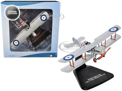 Bristol F2B Fighter Plane J7624 'A' Flight, 2 Squadron RAF (1925) Oxford Aviation Series 1/72 Diecast Model Airplane by O...