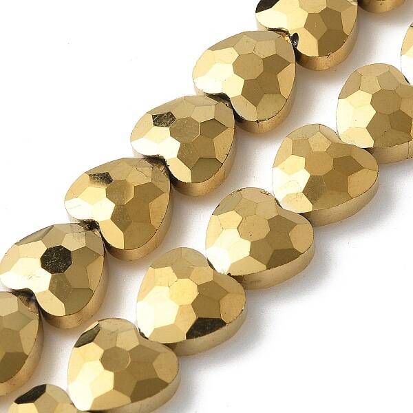 Electroplate Glass Beads Strands