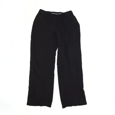 ADIDAS Track Pants Black Regular Straight Womens S W26 L30