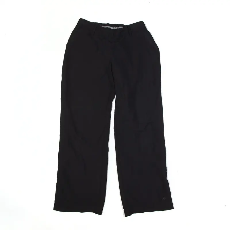 ADIDAS Track Pants Black Regular Straight Womens S W26 L30