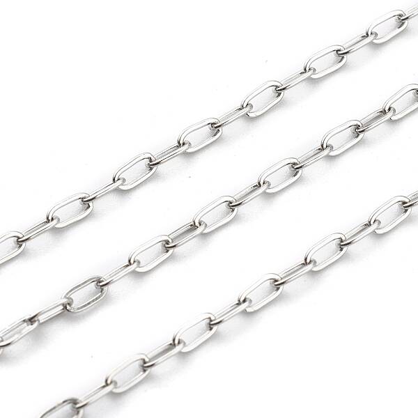 Non-Tarnish 3.28 Feet 304 Stainless Steel Paperclip Chains