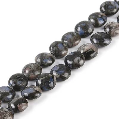 Natural Glaucophane Beads Strands