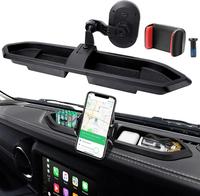 Upgraded Phone Mount for 2018 2019 2020 2021 2022 2023 Jeep Wrangler JL JLU & Gladiator JT, Multi-Mount Phone Holder Dash Tra...
