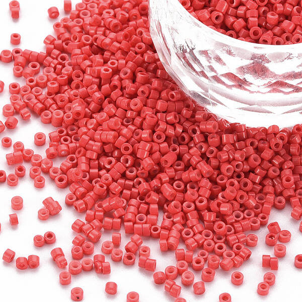 Glass Cylinder Beads