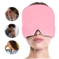 Migraine Headache Relief Cap, Gel lce Head Wrap for Tension and Stress Relief.Suitable for Home breaks, before sleep, office ...
