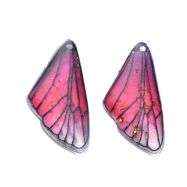 Transparent Resin Pendants