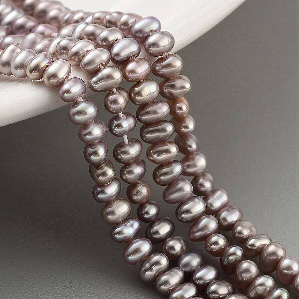 Natural Cultured Freshwater Pearl Beads Strands