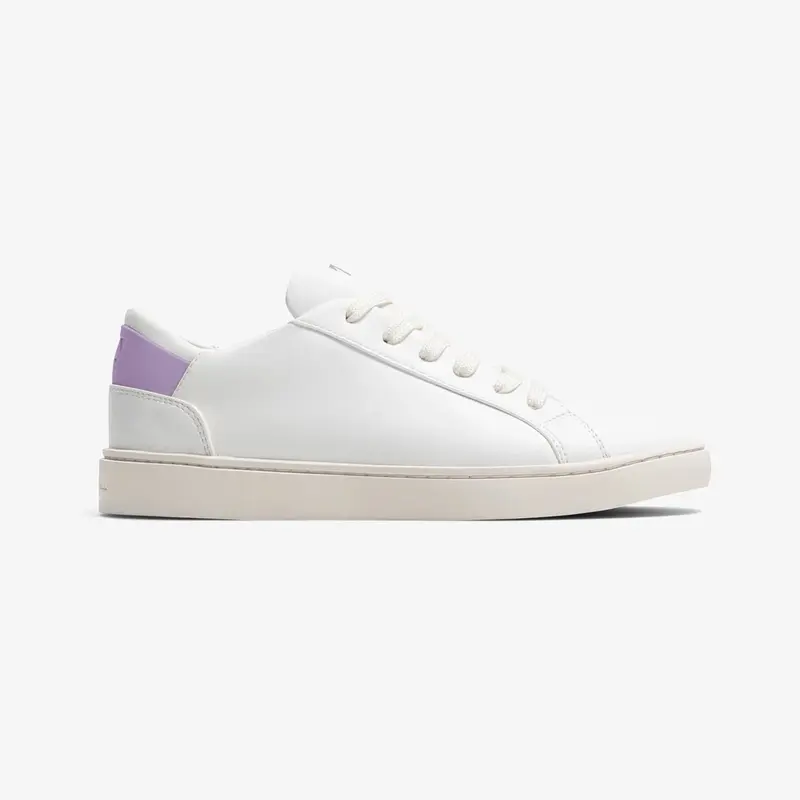 Men's Lace Up | White-Violet Dusk | Size: 10