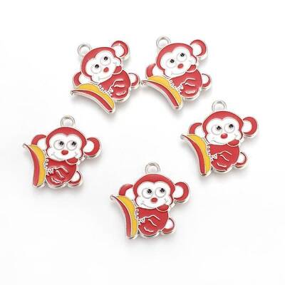 Alloy Enamel Pendants