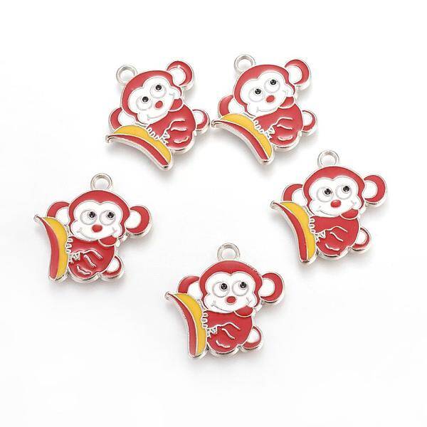 Alloy Enamel Pendants