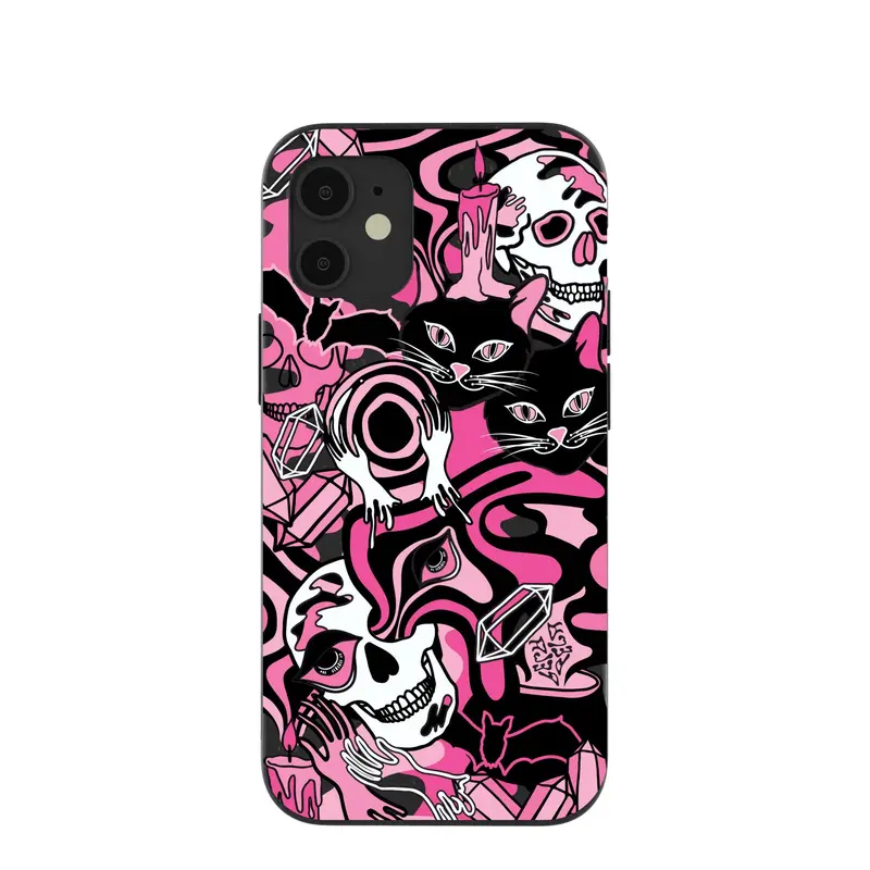 Black Spellbound Ghouls iPhone 12 Mini Case