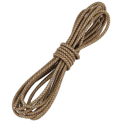 Round Braided Leather Cord