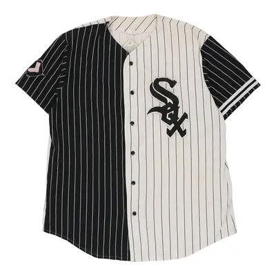Made in USA Chicago White Sox Majestic MLB Jersey - XL Black & White Polyester