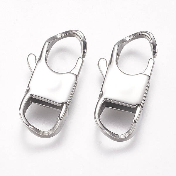 Tarnish Resistant 304 Stainless Steel Lobster Claw Clasps