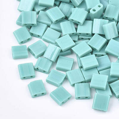 2-Hole Opaque Glass Seed Beads