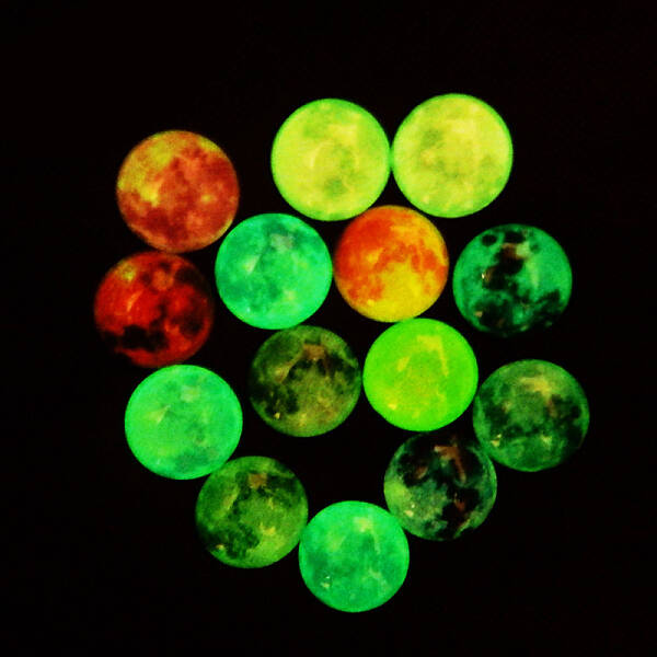 Glass Luminous Cabochons