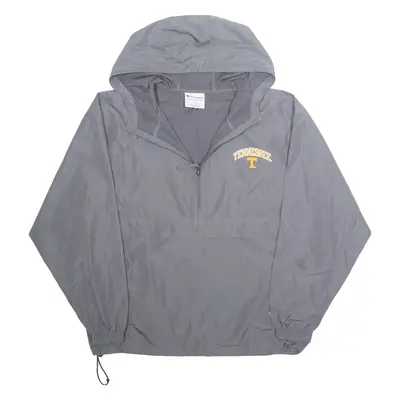 CHAMPION Mens Pullover Jacket Grey Hooded L