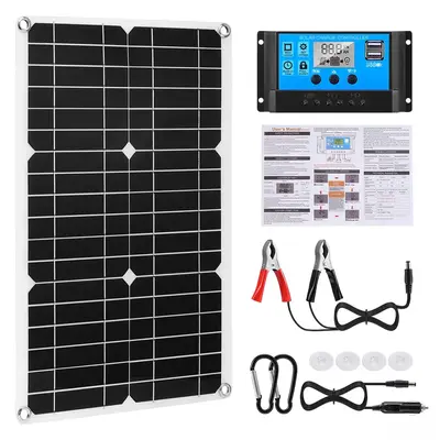 400 Watts Solar Panel Kit 100A 12V Battery Charger w/ Controller Caravan Boat RV