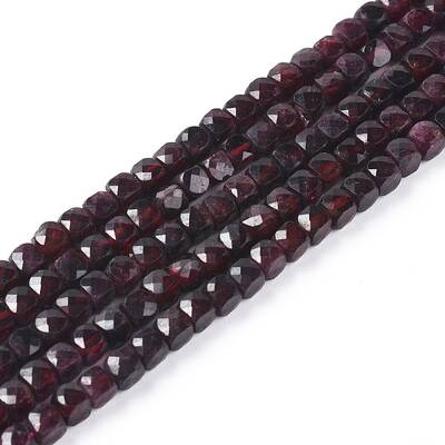 Natural Garnet Beads Strands