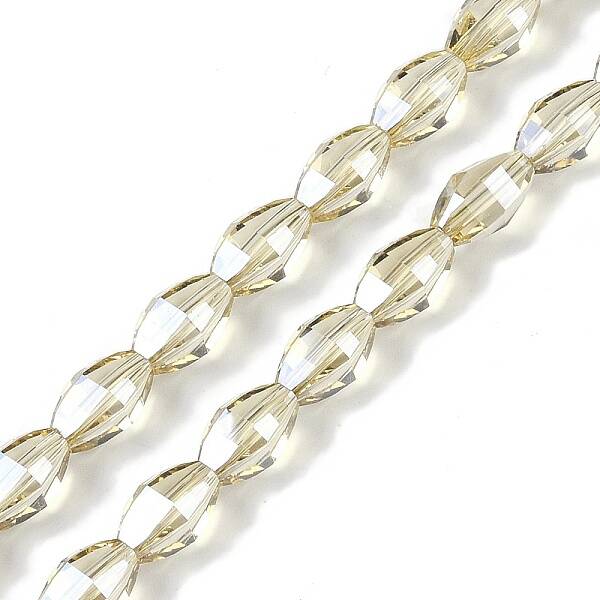 Electroplate Glass Beads Strands
