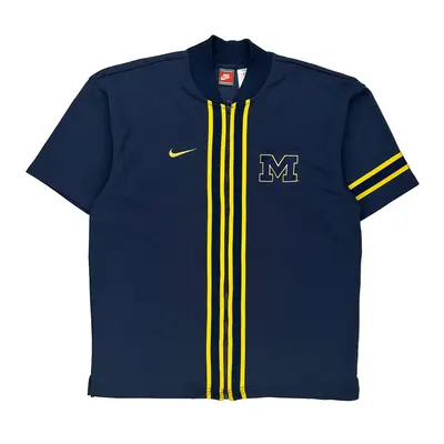 Michigan Nike Jersey - Large Navy Polyester Blend