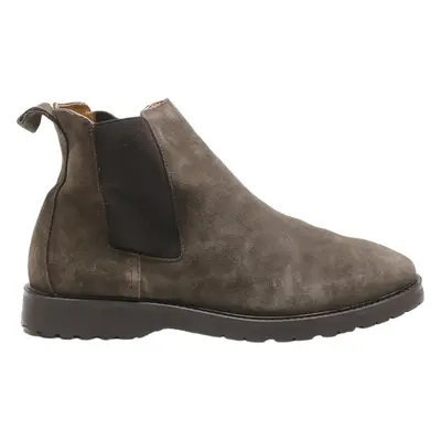 ZARA Chelsea Boots Grey Leather Womens UK 7