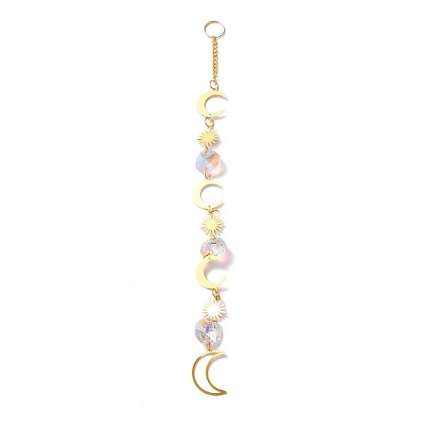 Hanging Crystal Aurora Wind Chimes