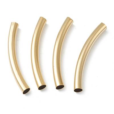 Brass Tube Beads