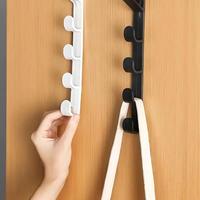 Door Back Hook, 2 Counts Punch Free Door Organizing Hanger, Door Back Hanging Hook, Home Organizer for Bedroom, Living Room &...