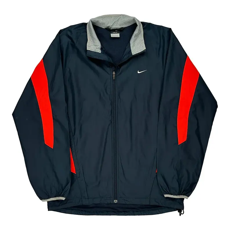Clima-Fit Nike Jacket - Small Blue Polyester