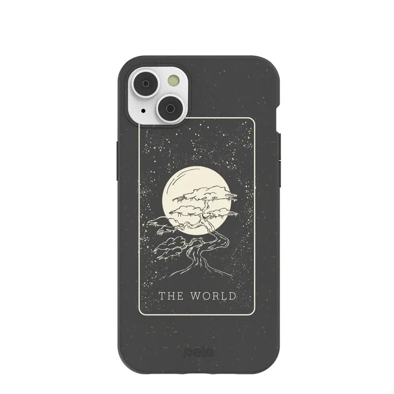 Black The World iPhone 14 Plus Case
