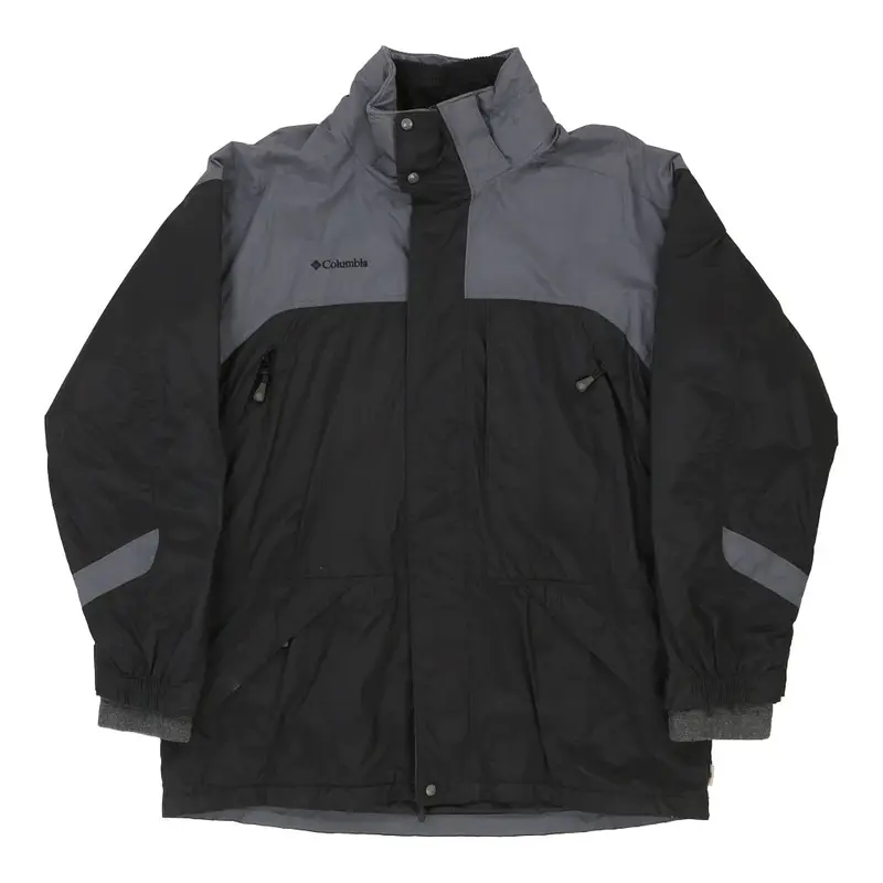 Columbia Jacket - Large Black Polyester