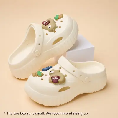 Women's fashion slippers, cute style design, non-slip sole, comfortable and breathable casual shoes, beach home sandals, suit...