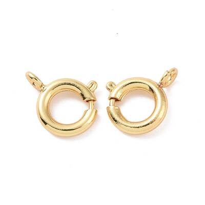 Brass Spring Ring Clasps