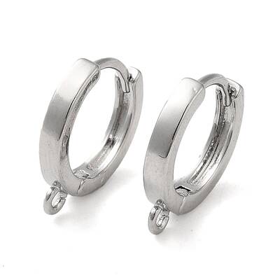 Brass Hoop Earrings Finding