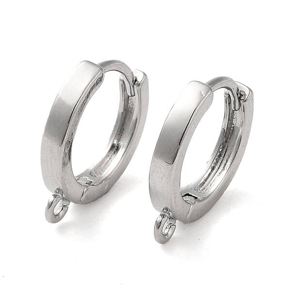 Brass Hoop Earrings Finding