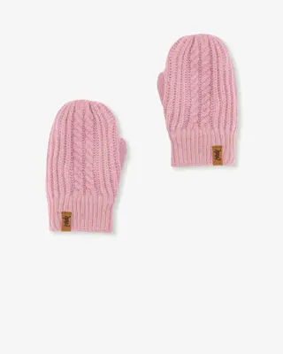 Knitted Mittens Ancient Rose | Size: 10/14