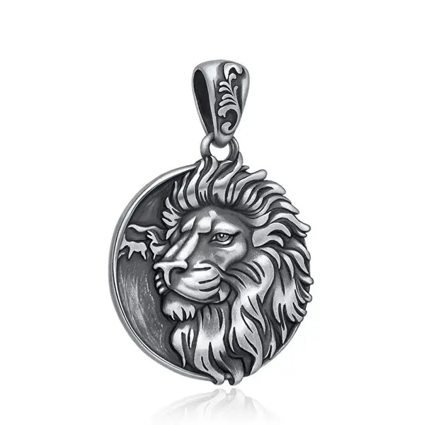 Diverse Ciondolo In Argento Leone Di0P0002