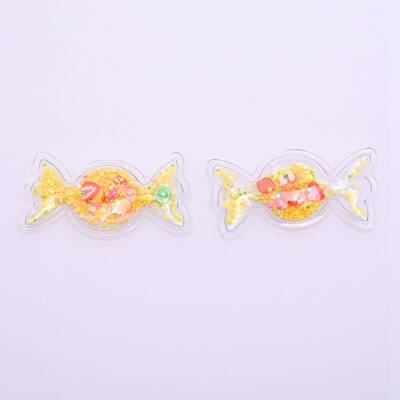 Plastic with Resin and Polymer Clay Accessories