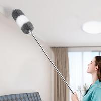 Retractable Duster, Long Handle Cleaning Tool, Household Cleaning Tool for Ceiling, Wall, Furniture, Home Care Supplies, Clea...