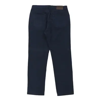 Wampum Trousers - 36W 33L Navy Cotton