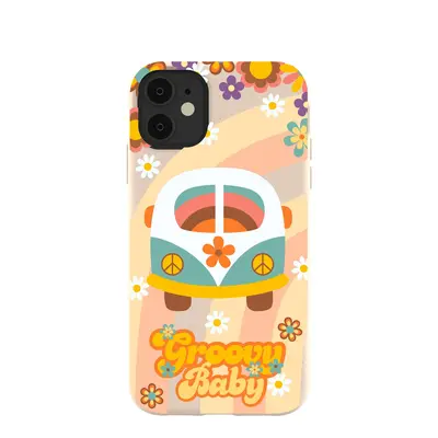 Seashell Groovy Bus iPhone 11 Case