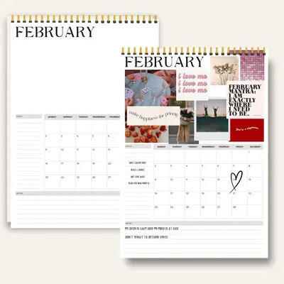 2025 Vision Board Wall Calendar | Ready Renew Monthly Muse